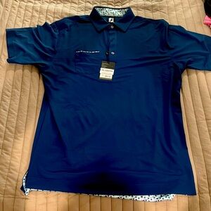 FootJoy Blue Polo Shirt Classic Design Midvale CC